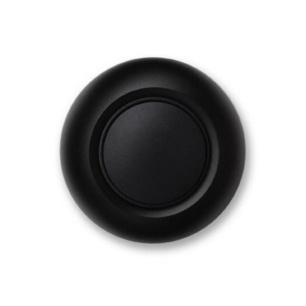 Non-Lighted Basic Black Doorbell Push Button 